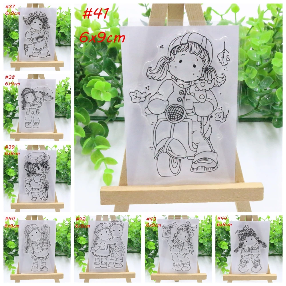 24Styles Lovely Girls Transparent Clear Silicone Stamp for Scrapbooking Decorating Craft Album Diary Book DIY Paper Card Gift
24Styles Lovely Girls Transparent Clear Silicone Stamp for Scrapbooking Decorating Craft Album Diary Book DIY Paper Card Gift