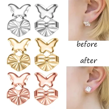 Magic Earring Backs Support Earring Lifts Fits all Post Earrings Set Silver /Gold Color Earrings Accessories Dropship
Magic Earring Backs Support Earring Lifts Fits all Post Earrings Set Silver /Gold Color Earrings Accessories Dropship