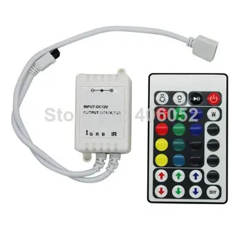 10pcs/lot DC12V 5V 24V RGB IR LED Controller 28 key for 3528/5050 rgb led strip light
10pcs/lot DC12V 5V 24V RGB IR LED Controller 28 key for 3528/5050 rgb led strip light