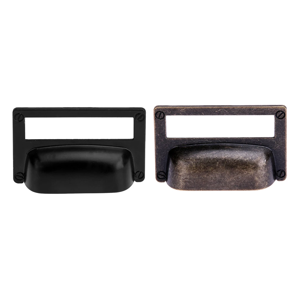 2pcs Retro Metal Vintage Drawer Knobs Cupboard Handle Kitchen Cabinet Office Home Label Frames Holder Pull Handles NG4S
2pcs Retro Metal Vintage Drawer Knobs Cupboard Handle Kitchen Cabinet Office Home Label Frames Holder Pull Handles NG4S