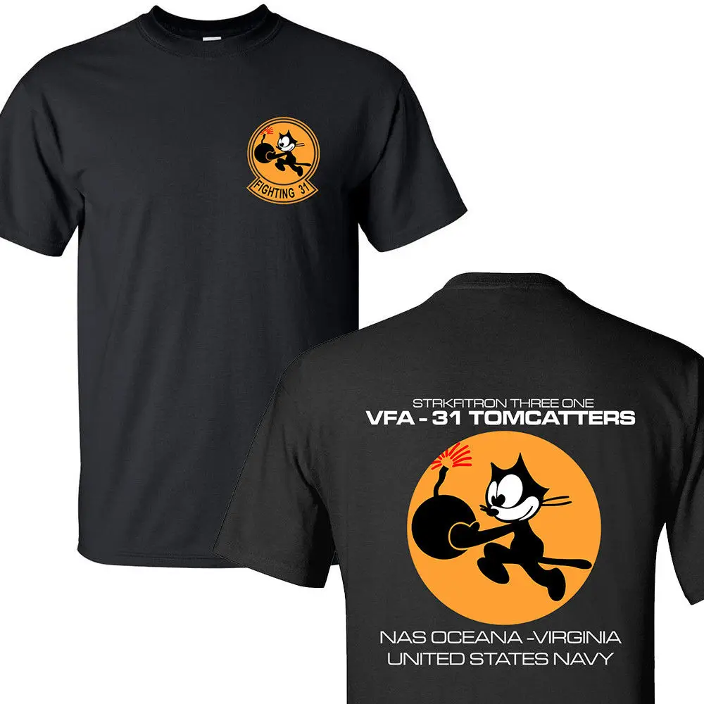 2019 New Summer Fashion Tee Shirt VFA31 TOMCATS SQUADRON UNITED STATES NAVY T-SHIRTS S-3XL
2019 New Summer Fashion Tee Shirt VFA31 TOMCATS SQUADRON UNITED STATES NAVY T-SHIRTS S-3XL