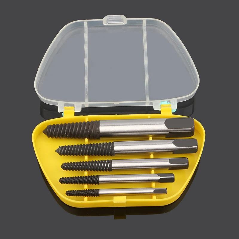 1 Sets Damaged Broken Screws Extractor Drill Bits Easy Out Remover Center Drill Damaged Bolts Screw Pull Out Drill Bit Tools
1 Sets Damaged Broken Screws Extractor Drill Bits Easy Out Remover Center Drill Damaged Bolts Screw Pull Out Drill Bit Tools