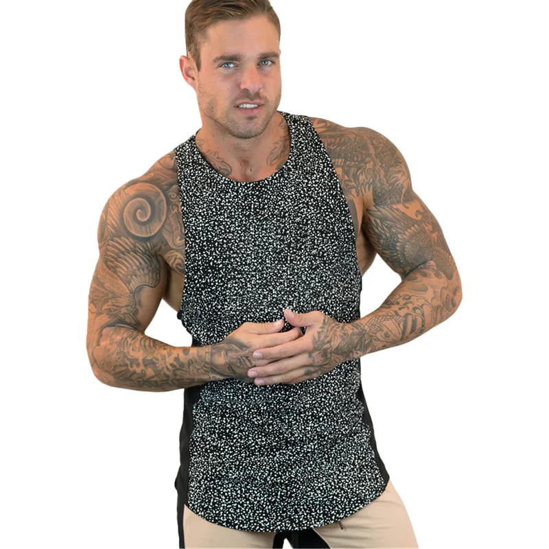 2019 stylish men's 3D polka-dot print sport vest shirt abdominal slim body shaper brand vest undershirt Gym fit man
2019 stylish men's 3D polka-dot print sport vest shirt abdominal slim body shaper brand vest undershirt Gym fit man
