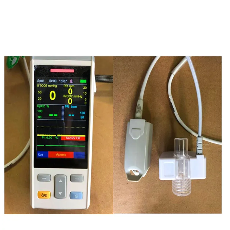Handheld EtCo2 Monitor,EtCo2 Module for human use Mainstream Carbon dioxide monitor Measure breath monitor Co2 Monitor,
Handheld EtCo2 Monitor,EtCo2 Module for human use Mainstream Carbon dioxide monitor Measure breath monitor Co2 Monitor,