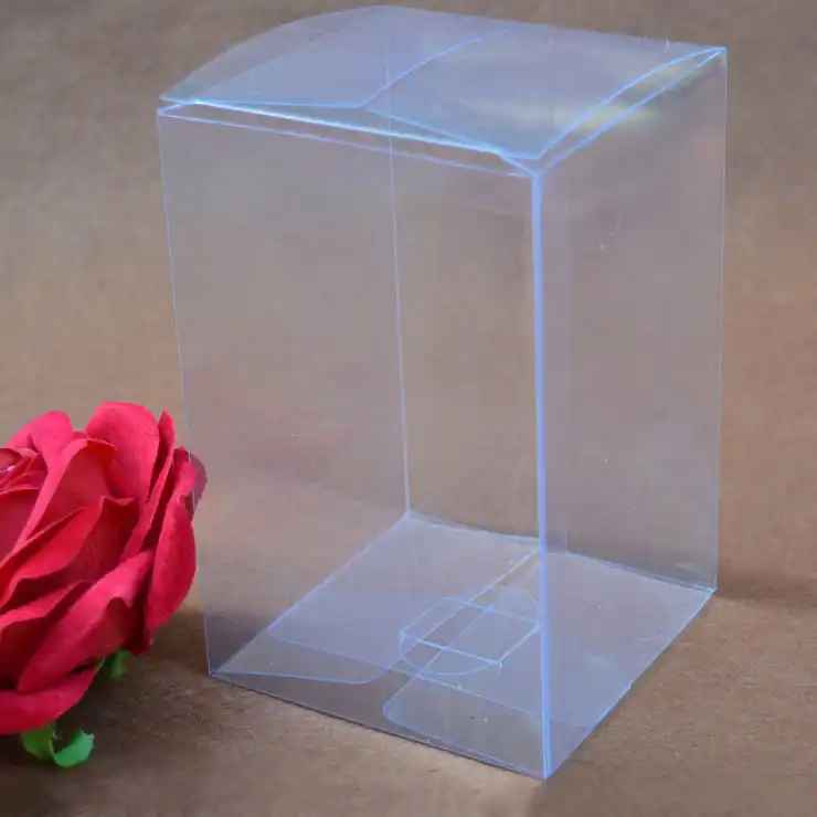 large clear pvc box diy transparent plastic gift box packaging