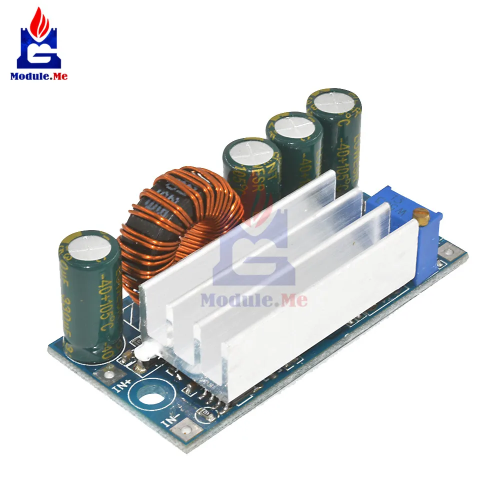 Step Up Down DC Power Supply AT30 Converter Buck Boost Board Module Replace XL6009 4-30V To 0.5-30V Cooling Fan 5V 12V
Step Up Down DC Power Supply AT30 Converter Buck Boost Board Module Replace XL6009 4-30V To 0.5-30V Cooling Fan 5V 12V