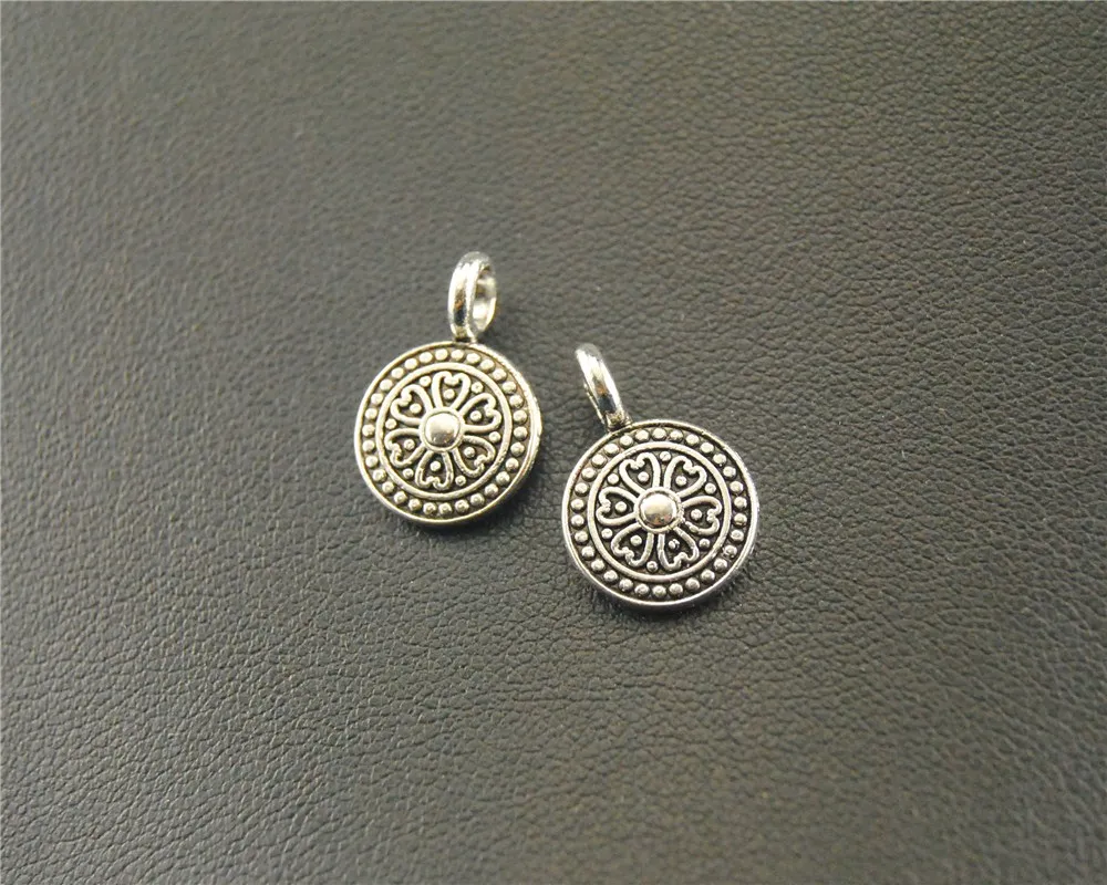 10pcs Antique Sliver Round Drop Charm Fit Bracelets Necklance DIY Metal Jewelry Making 9x15mm A1552
10pcs Antique Sliver Round Drop Charm Fit Bracelets Necklance DIY Metal Jewelry Making 9x15mm A1552