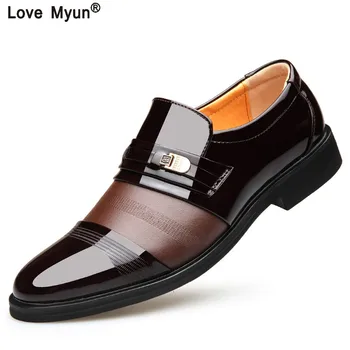 Luxury Brand Man Flat Shoes British Style Fashion Business Casual Leather Shoes Men Dress Party Wedding Oxford Shoes Black Brown
Luxury Brand Man Flat Shoes British Style Fashion Business Casual Leather Shoes Men Dress Party Wedding Oxford Shoes Black Brown