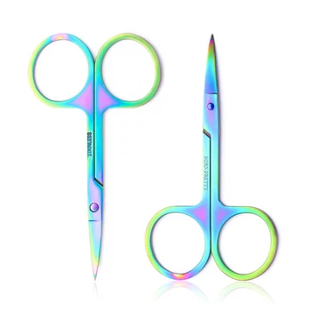 BORN PRETTY Chameleon Eyebrow Scissor with Curved Head Facial Hair Cutter Remover Trimmer Nail Makeup Tool
BORN PRETTY Chameleon Eyebrow Scissor with Curved Head Facial Hair Cutter Remover Trimmer Nail Makeup Tool