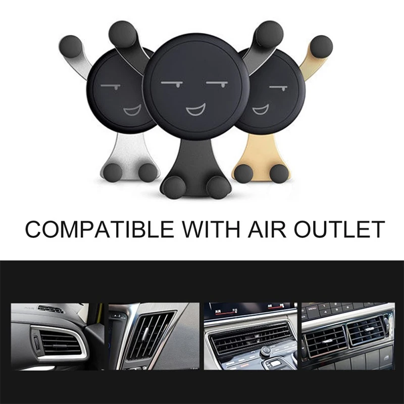 Black Gravity Phone Holder for Universal Mobile Phone GPS Dashboard Clip Fold Holder Stand Bracket Mount Car Phone Holder Huawei
Black Gravity Phone Holder for Universal Mobile Phone GPS Dashboard Clip Fold Holder Stand Bracket Mount Car Phone Holder Huawei