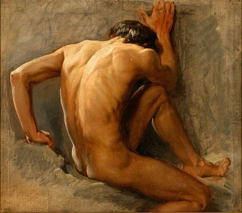 Artist's hand-painted surrealist oil paintings on canvas: charm body art homosexual interest men's bedroom decoration.
Artist's hand-painted surrealist oil paintings on canvas: charm body art homosexual interest men's bedroom decoration.