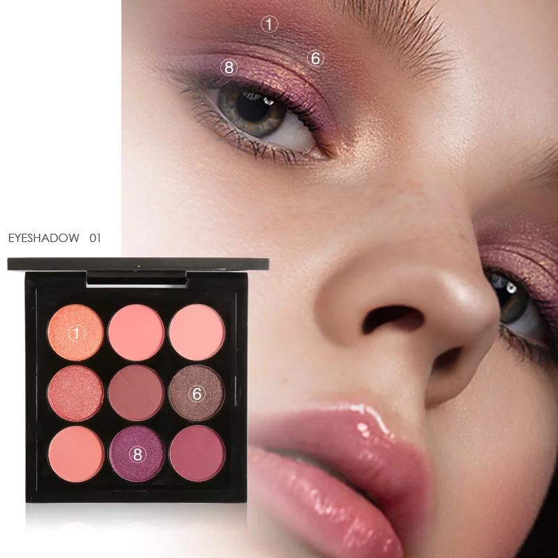 Focallure 9 Colors Eyeshadow Palette Glamorous eye shadow Peach makeup New Shimmer makeup Palette
Focallure 9 Colors Eyeshadow Palette Glamorous eye shadow Peach makeup New Shimmer makeup Palette