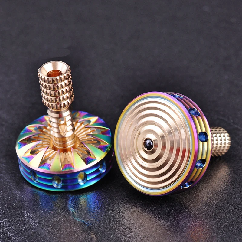 High Quality Stainless Steel Spinning Tops EDC Hand Spinner Pocket EDC Spin Top Artwork Collection Fidget Toy
High Quality Stainless Steel Spinning Tops EDC Hand Spinner Pocket EDC Spin Top Artwork Collection Fidget Toy