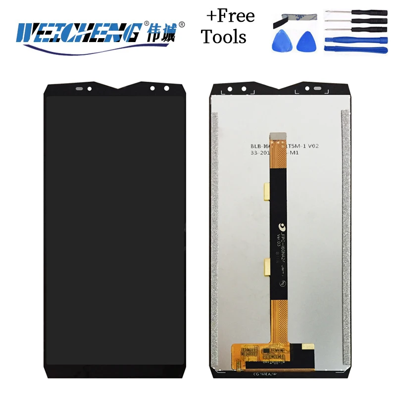 For Ulefone Power 5 LCD Display +Touch Screen Assembly Digitizer Replacement For LCD Ulefone Power5 power 5s Display free Tools
For Ulefone Power 5 LCD Display +Touch Screen Assembly Digitizer Replacement For LCD Ulefone Power5 power 5s Display free Tools