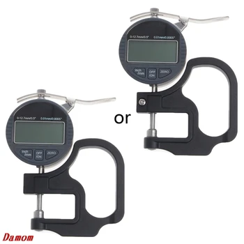 OOTDTY Electronic Thickness Micrometer Digital Thickness Meter Gauge 0.01mm Depth Tester
OOTDTY Electronic Thickness Micrometer Digital Thickness Meter Gauge 0.01mm Depth Tester