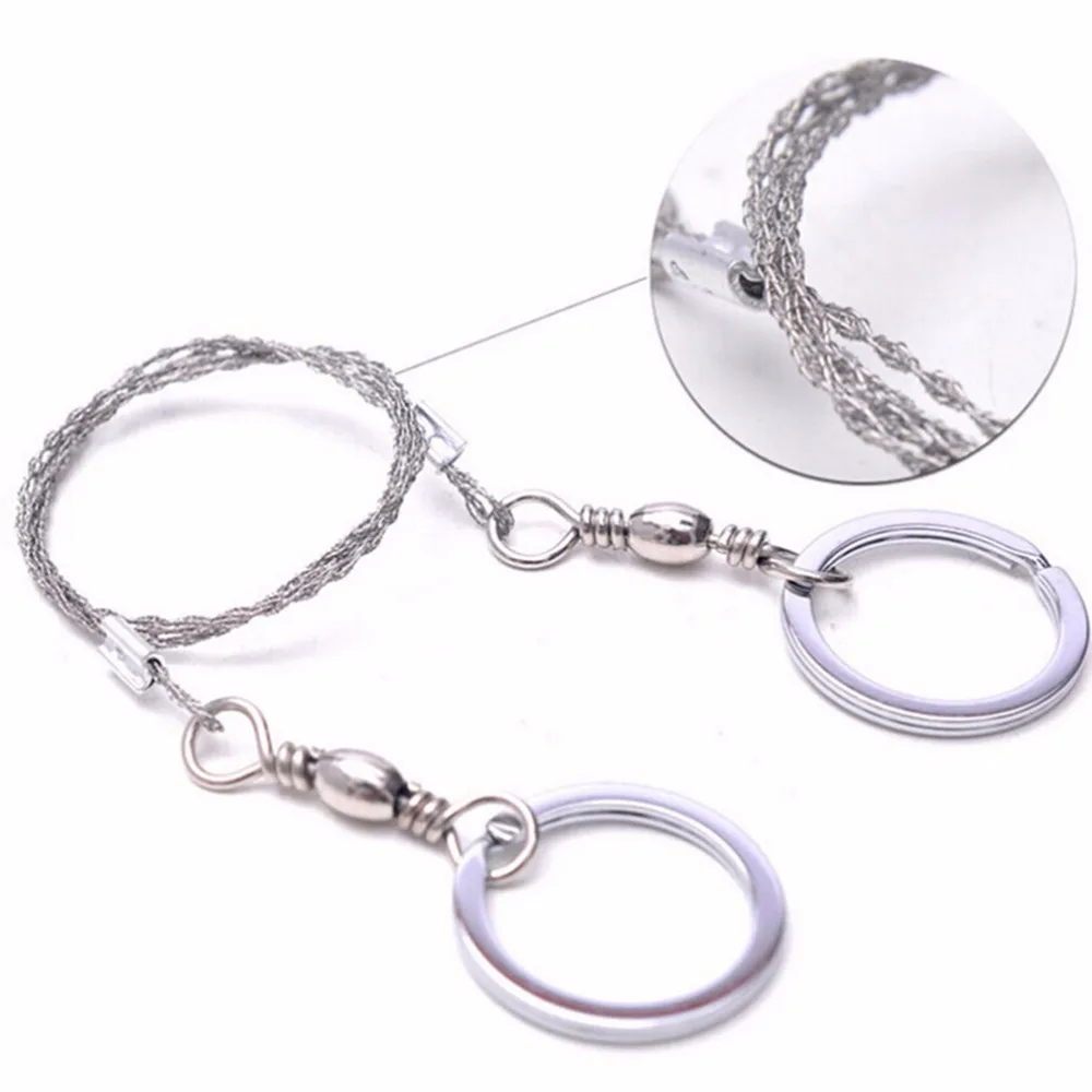 Practical Emergency Survival Gear Steel Wire Saw Outdoor Camping Hiking Manual Hand Steel Rope Chain Saw Travel Tool Portable
Practical Emergency Survival Gear Steel Wire Saw Outdoor Camping Hiking Manual Hand Steel Rope Chain Saw Travel Tool Portable