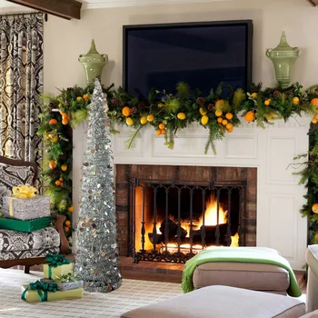 5ft Pop up Christmas Tinsel Tree with Stand Gorgeous Collapsible Christmas Holiday Decorations Silver
5ft Pop up Christmas Tinsel Tree with Stand Gorgeous Collapsible Christmas Holiday Decorations Silver