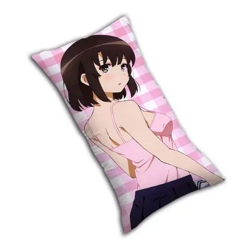 Hobby Express Megumi Kato - SaeKano Anime Dakimakura Rectangle Pillow Cover H0048 | Дом и сад