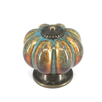 5pcs Ceramic Pumpkin Cabinet Knobs, 40 mm Kitchen Cupboard Bathroom Dresser Door Knobs Colorful Handles Pulls
5pcs Ceramic Pumpkin Cabinet Knobs, 40 mm Kitchen Cupboard Bathroom Dresser Door Knobs Colorful Handles Pulls