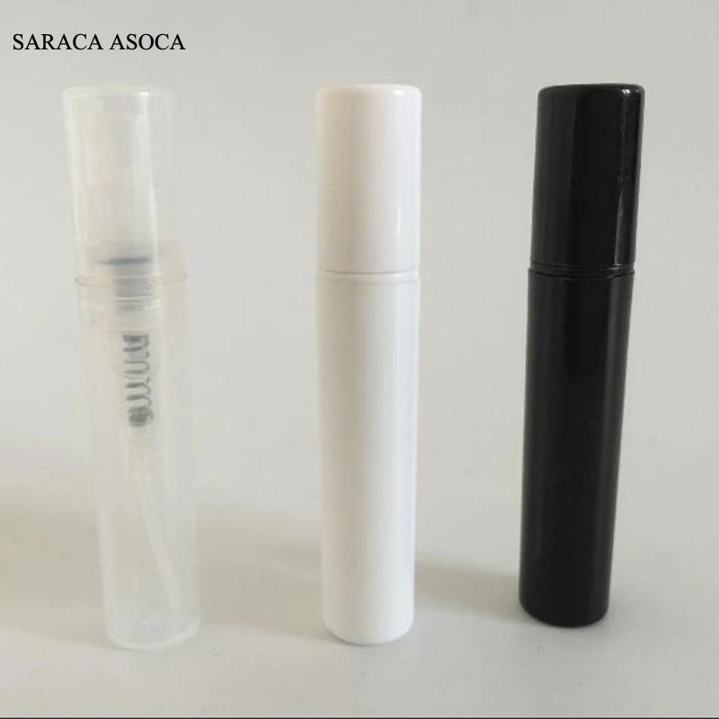 Wholesale 100pcs/lot 2ml black white plastic Bayonet Refillable bottle dull polish translucence Sample spray perfume bottles
Wholesale 100pcs/lot 2ml black white plastic Bayonet Refillable bottle dull polish translucence Sample spray perfume bottles