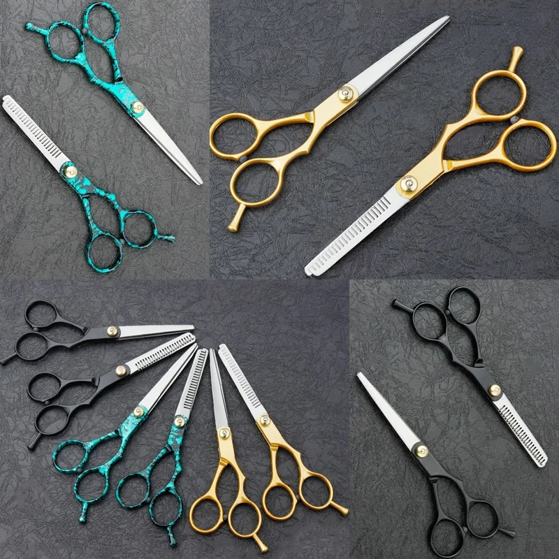 Color Plating Professional Thinning Scissor For Cutting Hair Hairdressing Salons Scissors Set Beards Scissor Trimmer Shaping Set
Color Plating Professional Thinning Scissor For Cutting Hair Hairdressing Salons Scissors Set Beards Scissor Trimmer Shaping Set