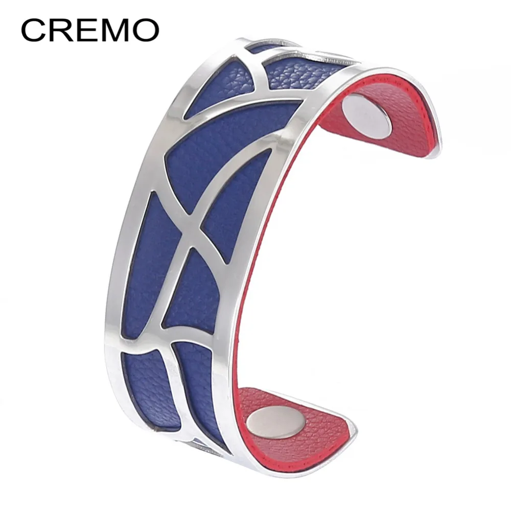 Cremo Manchette Volute Reversible Medium Two-Tone Open Cuff Bracelet Arcade Leather Band For Woman Geometry Bangle Charm Jewelry
Cremo Manchette Volute Reversible Medium Two-Tone Open Cuff Bracelet Arcade Leather Band For Woman Geometry Bangle Charm Jewelry