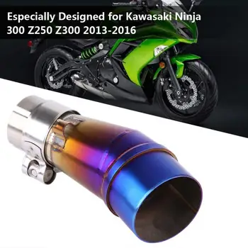 Motorcycle Full Exhaust System Middle Pipe Link Connect for Kawasaki Ninja 300 Z250 Z300 2013 2014 2015 2016 motocicleta
Motorcycle Full Exhaust System Middle Pipe Link Connect for Kawasaki Ninja 300 Z250 Z300 2013 2014 2015 2016 motocicleta