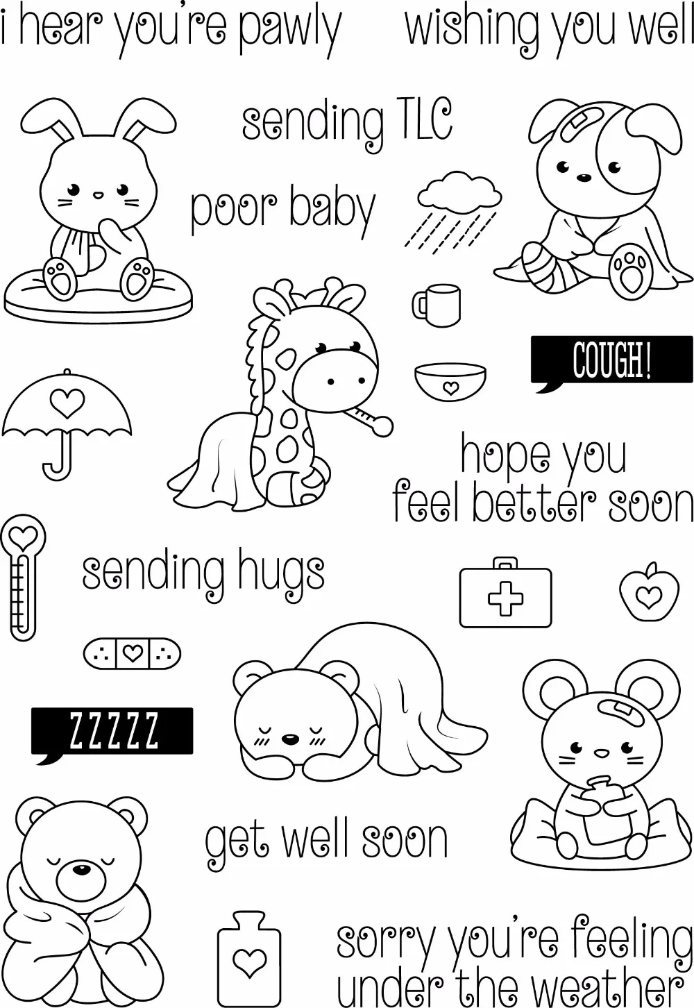 Animal Transparent Clear Silicone Stamp/Seal for DIY scrapbooking/photo album Decorative clear stamp sheets M1175
Animal Transparent Clear Silicone Stamp/Seal for DIY scrapbooking/photo album Decorative clear stamp sheets M1175