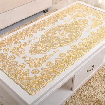 Luxury Gold/ Color Organza Embroidered Tablecloth Rich flower PVC gilded tablecloth table mat For Wedding Party Decoration
Luxury Gold/ Color Organza Embroidered Tablecloth Rich flower PVC gilded tablecloth table mat For Wedding Party Decoration