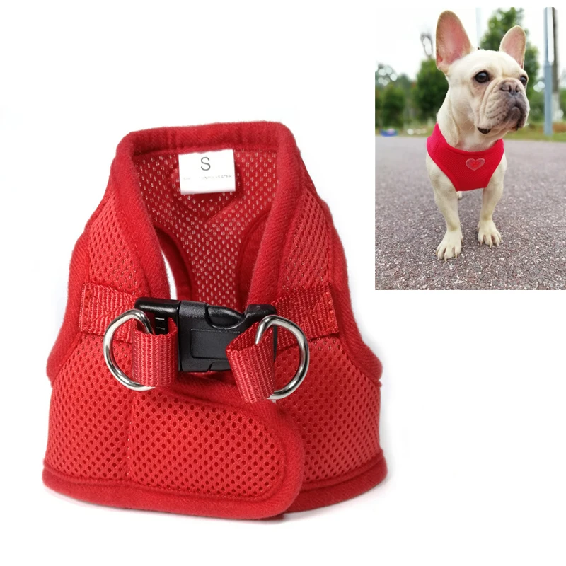 GLORIOUS KEK Breathable Mesh Dog Harness No Pull Soft Puppy Vest Harness for Small Dog Cat Chihuahua Yorkie Pet Supplies Pink XS
GLORIOUS KEK Breathable Mesh Dog Harness No Pull Soft Puppy Vest Harness for Small Dog Cat Chihuahua Yorkie Pet Supplies Pink XS