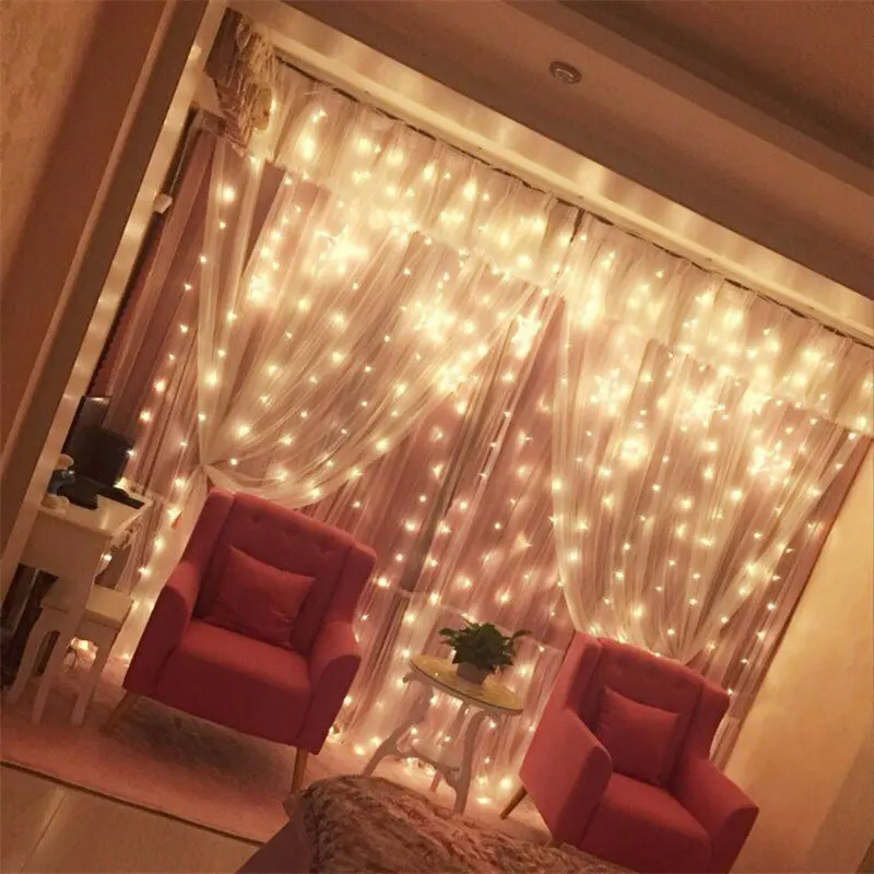3x3 Meter LED Curtain Light Waterproof USB Copper Wire Fairy Light With Remote Control Outdoor Garland For Xmas Party #
3x3 Meter LED Curtain Light Waterproof USB Copper Wire Fairy Light With Remote Control Outdoor Garland For Xmas Party #