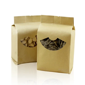 10/50/100Pcs Kraft Paper Bag window Pouch fanlight accordion pocket gift bags Waterproof Envelope Packaging food Gift Candy tea
10/50/100Pcs Kraft Paper Bag window Pouch fanlight accordion pocket gift bags Waterproof Envelope Packaging food Gift Candy tea