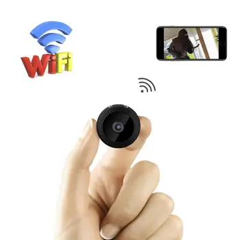 HD 1080P Mini WiFi Camera Wide-angle Night Vision Tiny Cam Apartment Security Nanny Cam Motion Detection For iOS Android PC
HD 1080P Mini WiFi Camera Wide-angle Night Vision Tiny Cam Apartment Security Nanny Cam Motion Detection For iOS Android PC