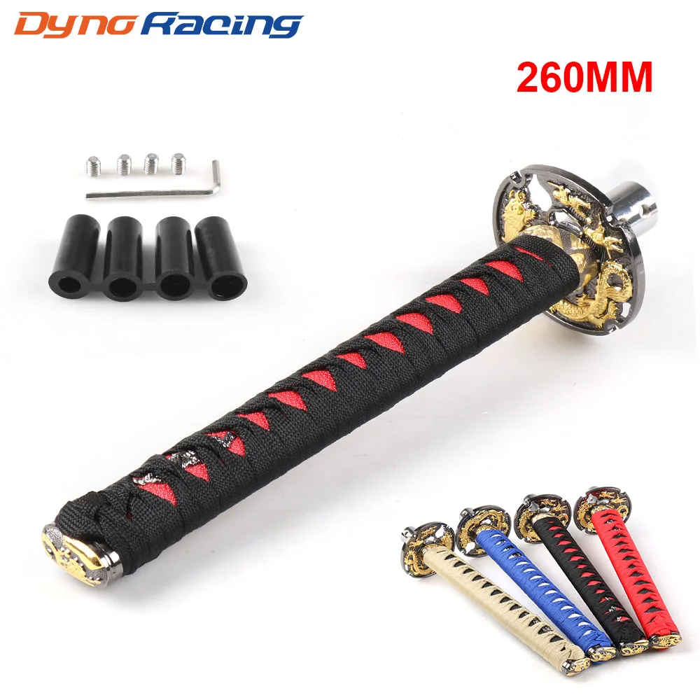 Sword Shift Knob Short Shifter Katana Automatic Gear JDM Universal 26cm