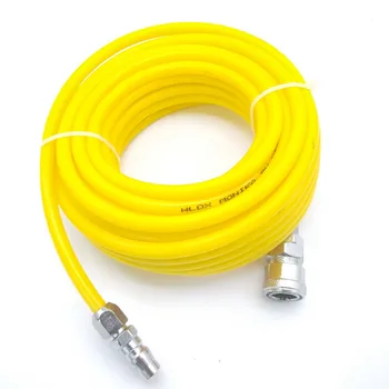 8mm x 5mm Yellow PU Straight Pneumatic Hoses Air Compression Tube 10M/15M/20M with Quick Metal Joints 
8mm x 5mm Yellow PU Straight Pneumatic Hoses Air Compression Tube 10M/15M/20M with Quick Metal Joints