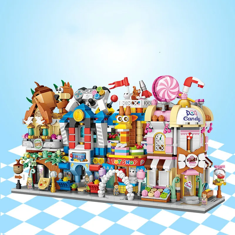 LOZ Mini Blocks City View Scene Coffee Shop Retail Store Architectures Models & Building Quiz Christmas Toy for Children
LOZ Mini Blocks City View Scene Coffee Shop Retail Store Architectures Models & Building Quiz Christmas Toy for Children