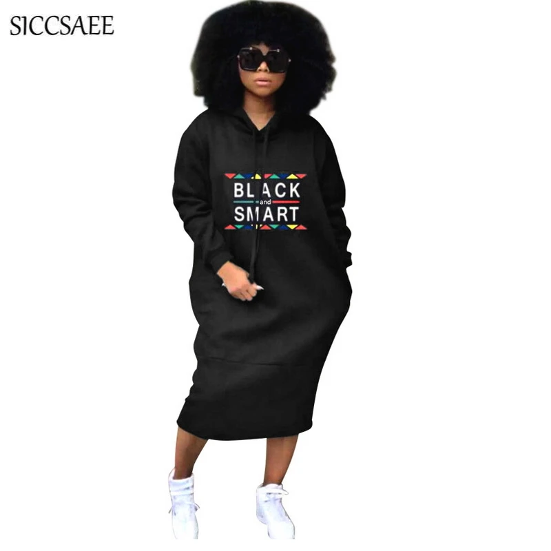 Black Hoodies For Women Oversized Loose Letter Offset Print Knee Length Maxi Tshirt Dress Casual Streetwear Active Ropa Mujer
Black Hoodies For Women Oversized Loose Letter Offset Print Knee Length Maxi Tshirt Dress Casual Streetwear Active Ropa Mujer