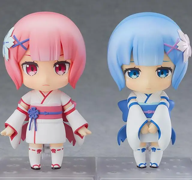 NEW hot 10cm Q version Life in a different world from zero Rem Ram childhood Action figure toys doll Christmas gift with box
NEW hot 10cm Q version Life in a different world from zero Rem Ram childhood Action figure toys doll Christmas gift with box