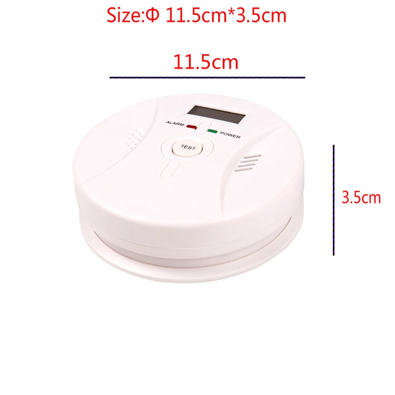 2 In 1 Household Carbon Monoxide Smoke Alarm Home Hotel Security Precautions Necessary Tools White Color
2 In 1 Household Carbon Monoxide Smoke Alarm Home Hotel Security Precautions Necessary Tools White Color