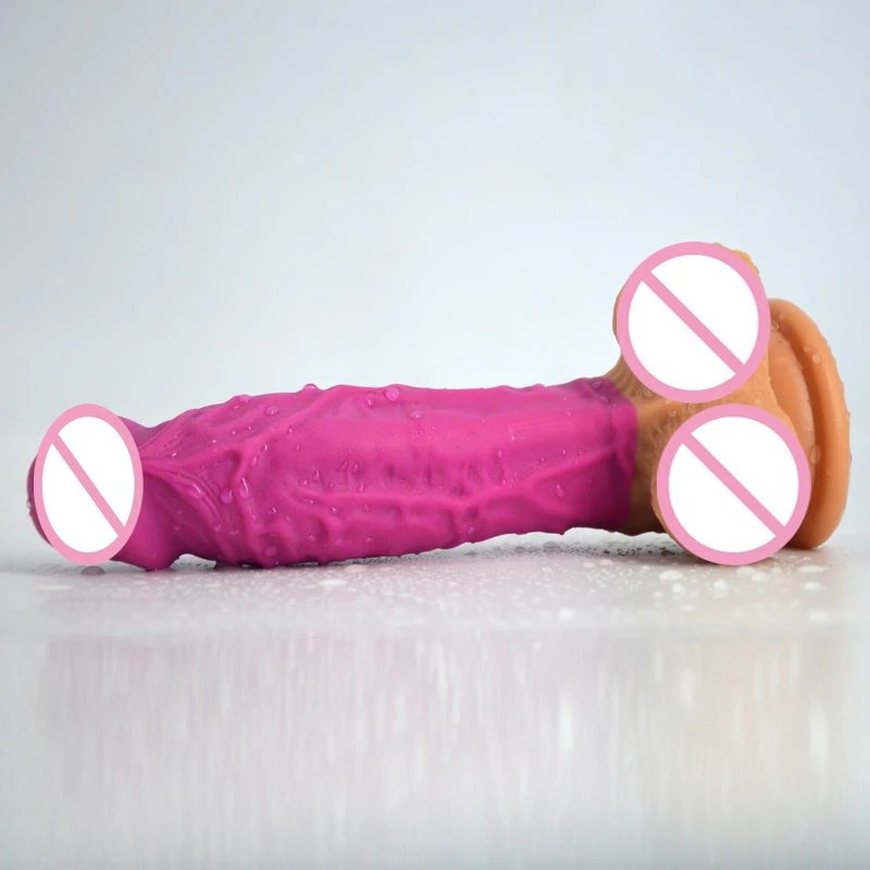 Realistic Silicone Dildo Penis Suction Cup Sex Toys For Woman Flirting Insert Vagina Persistent Twitching Perfect Orgasm