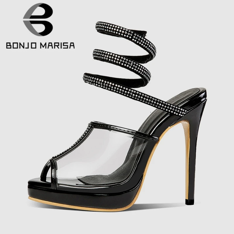 BONJOMARISA 2019 New Summer Sexy Women Platform Mules Plus Size 28-54 Summer Platform Pumps Ladies Party Shoes Woman High Heels
BONJOMARISA 2019 New Summer Sexy Women Platform Mules Plus Size 28-54 Summer Platform Pumps Ladies Party Shoes Woman High Heels