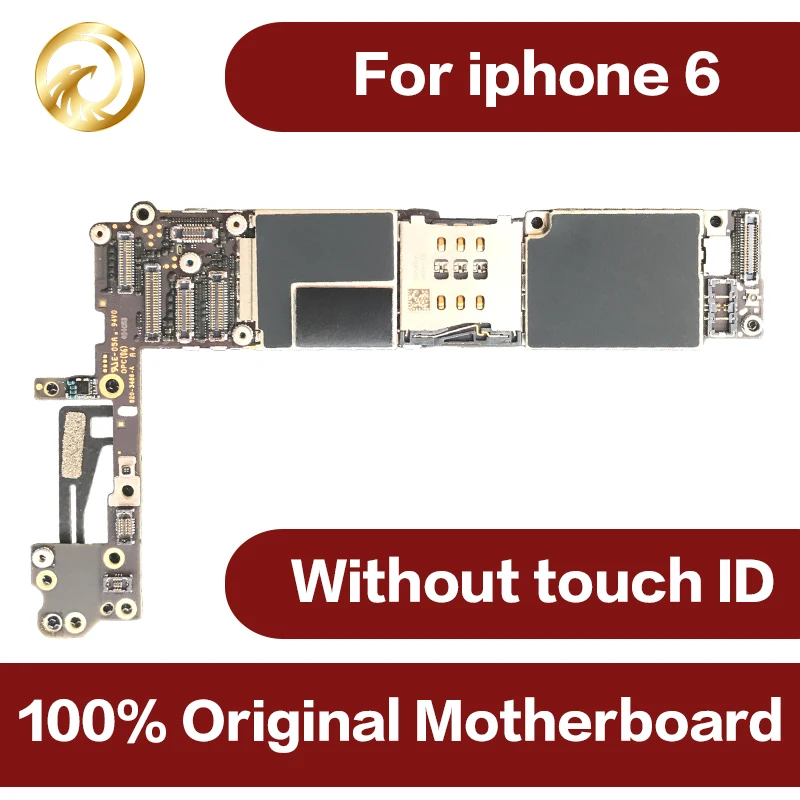100% оригинальная материнская плата для iphone 6 4 7 дюйма 16 ГБ разблокированная
