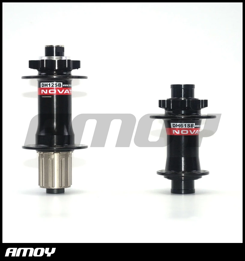 Novatec DH61SB DH12SB MTB hubs, Front 20x110, Rear 12x150 thru axle DH hubs,Down hill disc brake hubs,32 holes
Novatec DH61SB DH12SB MTB hubs, Front 20x110, Rear 12x150 thru axle DH hubs,Down hill disc brake hubs,32 holes