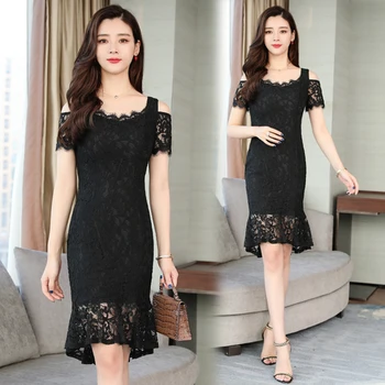 2019 Summer New Stylish Off Shoulder Lace Dress Vestido De Festa Office Lady Midi Dress Ukraine Fashion Thin Women's Dresses
2019 Summer New Stylish Off Shoulder Lace Dress Vestido De Festa Office Lady Midi Dress Ukraine Fashion Thin Women's Dresses