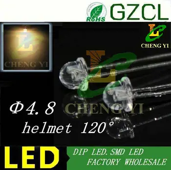 (Free shipping)Warm white 4.8mm led light diode 2-pin helmet dip led 2800-3200K 3.0-3.5V
(Free shipping)Warm white 4.8mm led light diode 2-pin helmet dip led 2800-3200K 3.0-3.5V