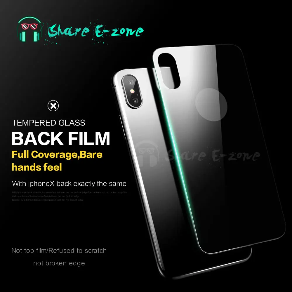Shareezone 0.33mm Back Cover Tempered Glass For iPhone X 8 7 Plus Screen Protector For iPhone 8 7 Protective Toughened Flim
Shareezone 0.33mm Back Cover Tempered Glass For iPhone X 8 7 Plus Screen Protector For iPhone 8 7 Protective Toughened Flim