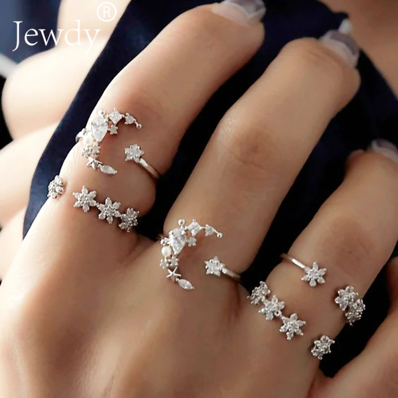 5Pcs/set Simple Moon Star Rhinestone Rings for Women Vintage Boho Knuckle Flower Ring Bohemian Midi Finger Anillos Mujer Jewelry
5Pcs/set Simple Moon Star Rhinestone Rings for Women Vintage Boho Knuckle Flower Ring Bohemian Midi Finger Anillos Mujer Jewelry