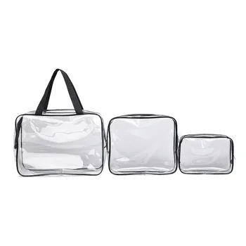 3pcs/set PVC Bags Travel Organizer Clear Makeup Bag Beautician Cosmetic Bag Beauty Case Toiletry Bag Make Up Pouch Wash Bags #S
3pcs/set PVC Bags Travel Organizer Clear Makeup Bag Beautician Cosmetic Bag Beauty Case Toiletry Bag Make Up Pouch Wash Bags #S