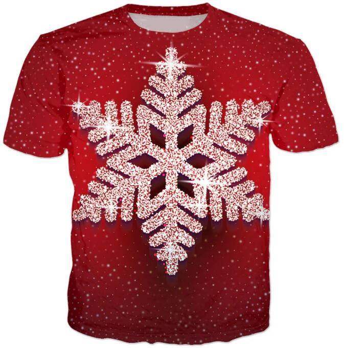 Christmas Snowflake T-Shirt Red Tee White And Red Snowflake Print Tshirt Women/Men Harajuku Hipster Tops Summer Tumblr Top Shirt
Christmas Snowflake T-Shirt Red Tee White And Red Snowflake Print Tshirt Women/Men Harajuku Hipster Tops Summer Tumblr Top Shirt