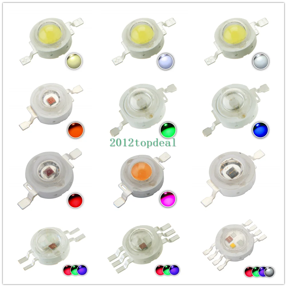 10pcs High Power 3W LED Chip 3 W Natural Cool Warm White Red Blue Green Yellow Light 3 watt SMD Intergrated for Spotlight
10pcs High Power 3W LED Chip 3 W Natural Cool Warm White Red Blue Green Yellow Light 3 watt SMD Intergrated for Spotlight